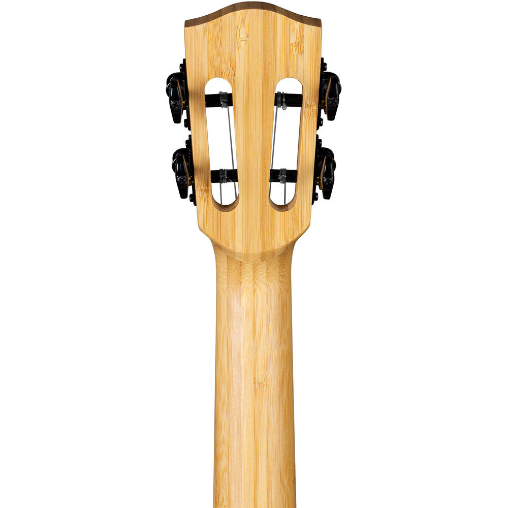 Cascha CASHH2317 Bamboo Series Tenor Ukulele in Graphite Finish