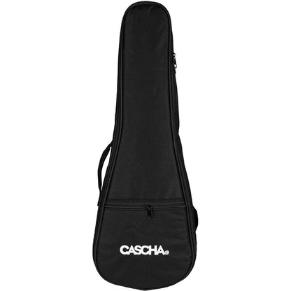 Cascha CASHH2317 Bamboo Series Tenor Ukulele in Graphite Finish