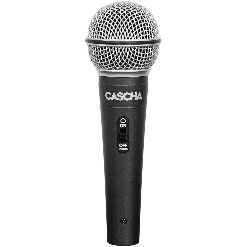 Cascha CASHH5080 Dynamic Handheld Microphone with XLR-XLR Cable