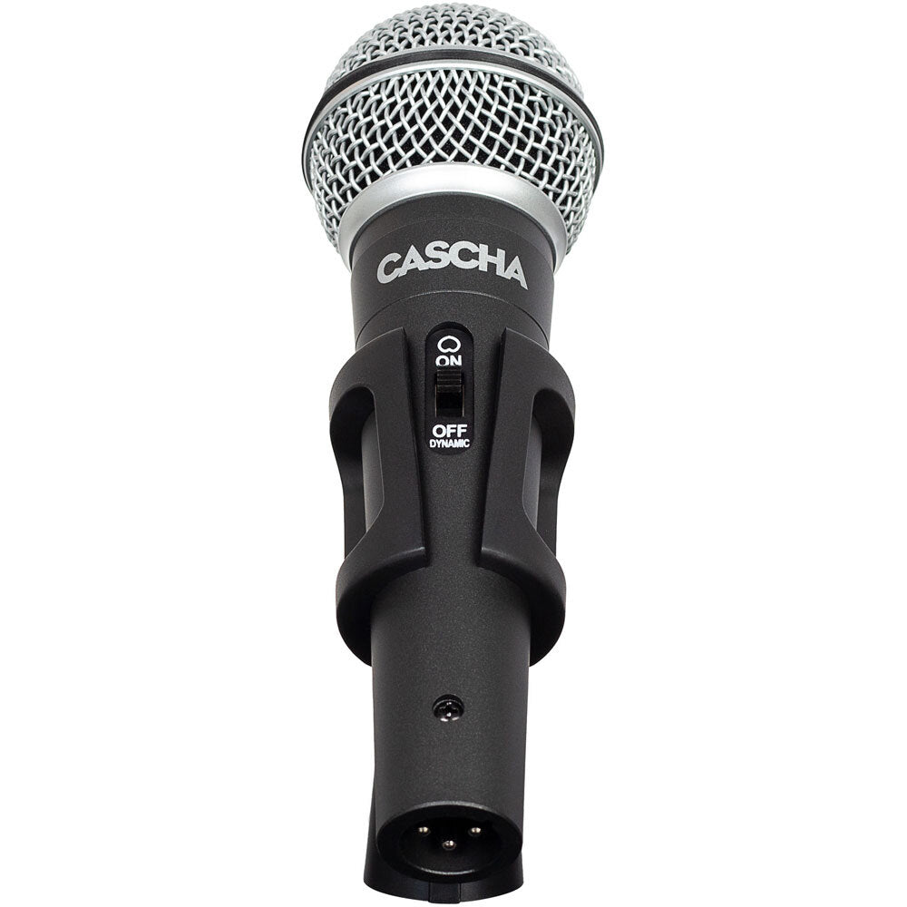Cascha CASHH5080 Dynamic Handheld Microphone with XLR-XLR Cable