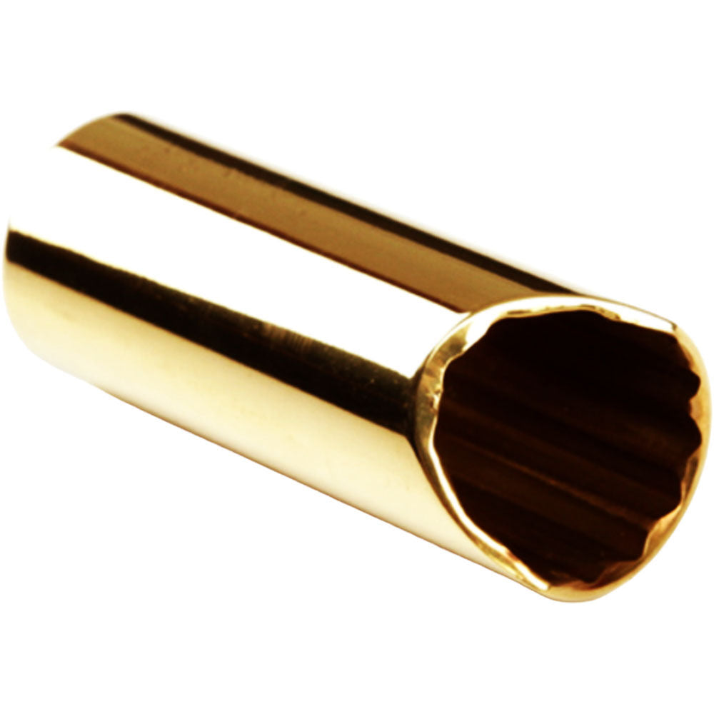 Clayton CLABRSM Brass Socket Guitar Slide in Medium