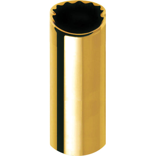 Clayton CLABRSM Brass Socket Guitar Slide in Medium