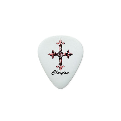 Clayton CLACS80 Christian Standard Guitar Picks (0.80mm) - 12pk