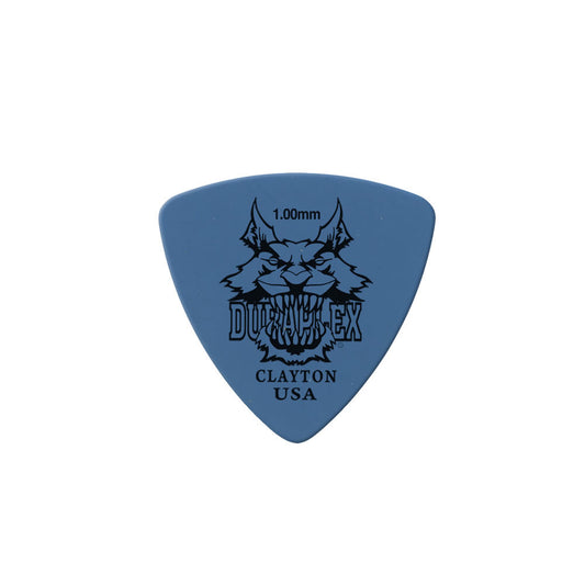 Clayton Duraplex Rounded Triangle Guitar Picks (1.00mm) - 12pk
