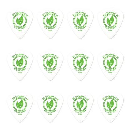 Clayton CLAECOM Eco Picks Standard Guitar Picks (Medium) - 12pk