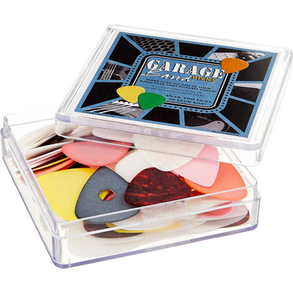 Clayton CLAGBPBGarage Band Box Asst Sizes & Styles Guitar Picks - 100pk