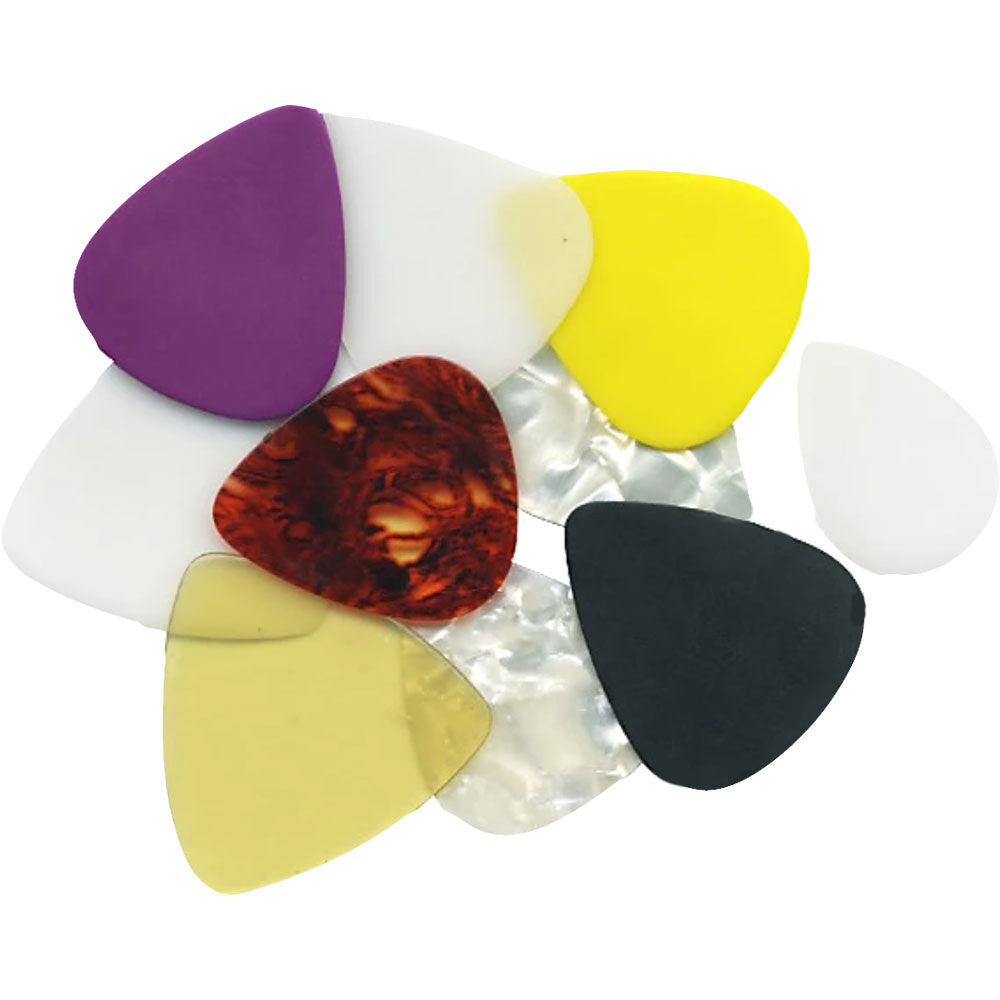 Clayton CLAGBPBGarage Band Box Asst Sizes & Styles Guitar Picks - 100pk