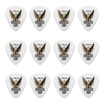 Clayton CLAS100 Acetal Eagle Standard Guitar Picks (1.00mm) - 12pk