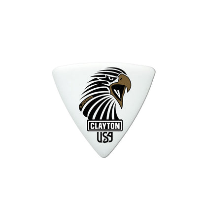 Clayton CLASART100 Acetal Eagle Sharp Triangle Guitar Picks (1.00mm) - 12pk