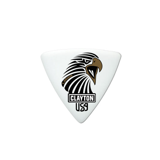 Clayton CLASART100 Acetal Eagle Sharp Triangle Guitar Picks (1.00mm) - 12pk