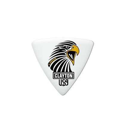Clayton CLASART126 Acetal Eagle Sharp Triangle Guitar Picks (1.26mm) - 12pk