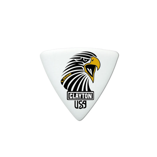 Clayton CLASART126 Acetal Eagle Sharp Triangle Guitar Picks (1.26mm) - 12pk