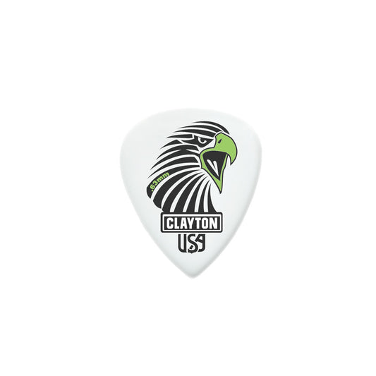 Clayton CLASAS63 Acetal Eagle Sharp Standard Guitar Picks (0.63mm) - 12pk