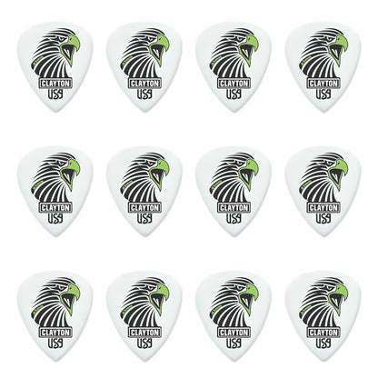 Clayton CLASAS63 Acetal Eagle Sharp Standard Guitar Picks (0.63mm) - 12pk