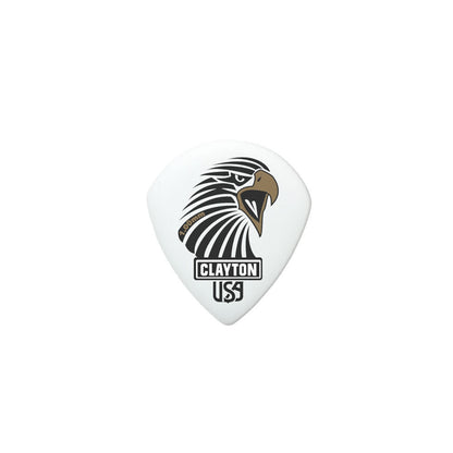 Clayton CLASAST100 Acetal Eagle Sharp Teardrop Guitar Picks (1.00mm) - 12pk