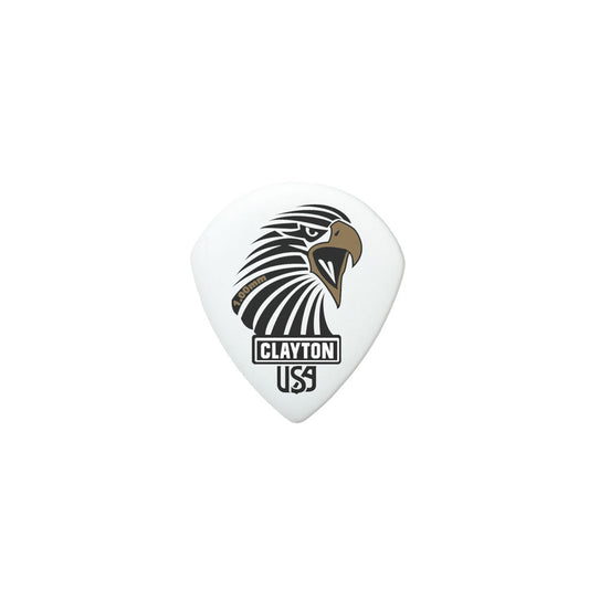 Clayton CLASAST100 Acetal Eagle Sharp Teardrop Guitar Picks (1.00mm) - 12pk