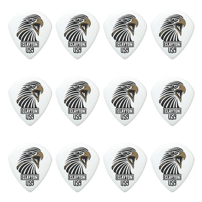 Clayton CLASAST100 Acetal Eagle Sharp Teardrop Guitar Picks (1.00mm) - 12pk
