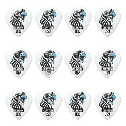 Clayton CLASAST50 Acetal Eagle Sharp Teardrop Guitar Picks (0.50mm) - 12pk