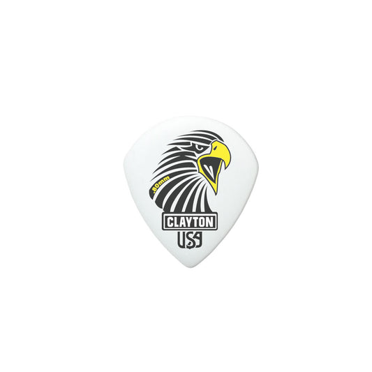 Clayton CLASAST80 Acetal Eagle Sharp Teardrop Guitar Picks (0.80mm) - 12pk