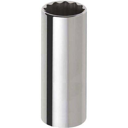 Clayton CLASS10 Large Stainless Steel Socket Guitar Slide (Chrome)