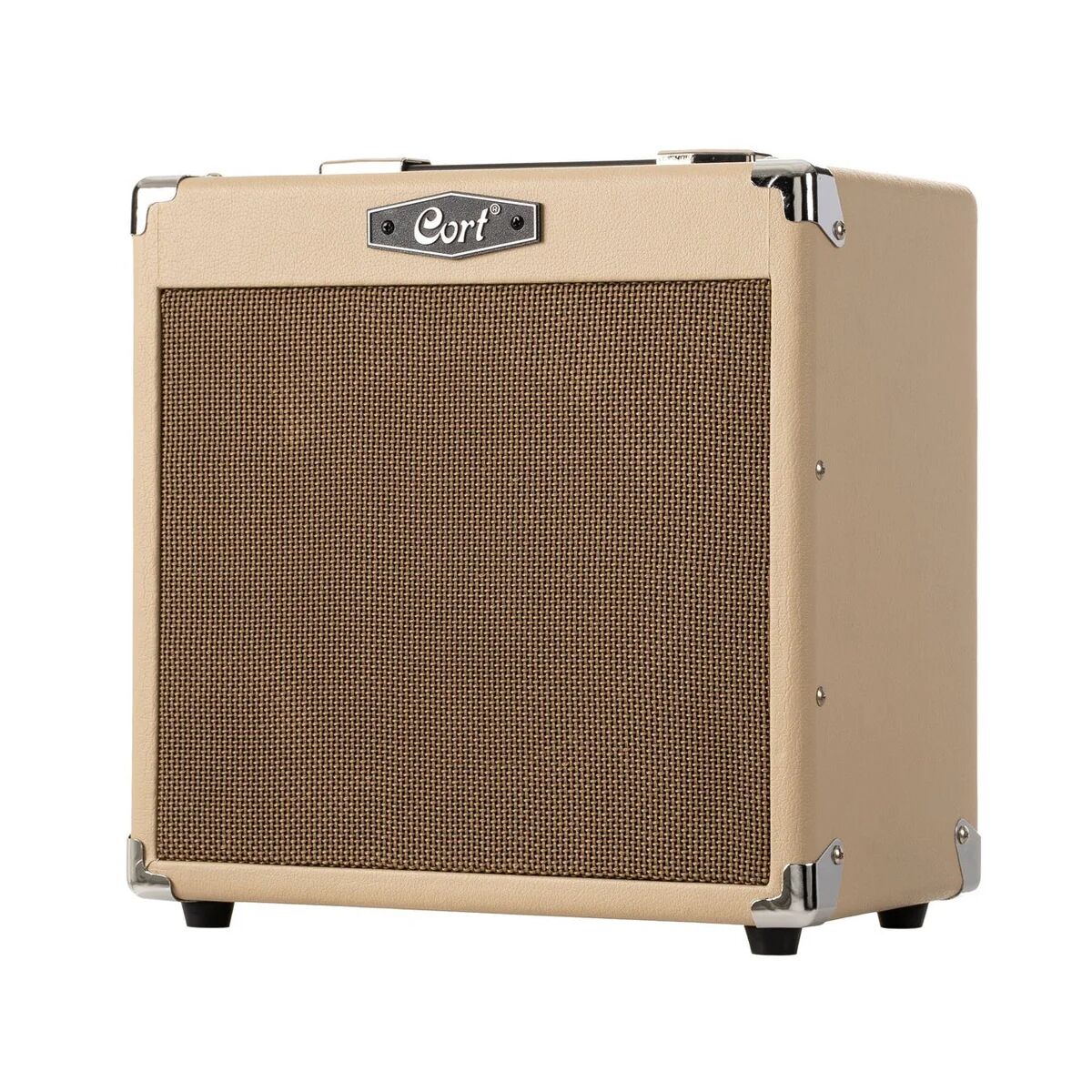 Cort CM15R WTS 15w White Sand Guitar Combo Amplifier