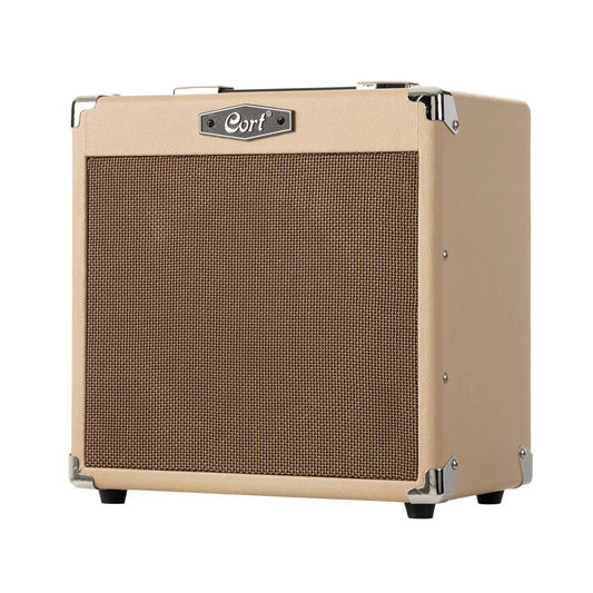 Cort CM15R WTS 15w White Sand Guitar Combo Amplifier
