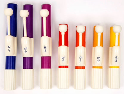 Chroma-Notes CNC7 Student 7-Note Expansion Handchimes Set
