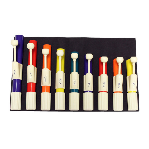 Chroma-Notes CNC9P Student 9-Note Pentatonic Handchimes Set