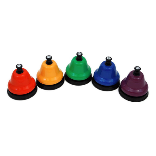 Chroma-Notes CNDBC 5-Note Chromatic Desk Bell Set