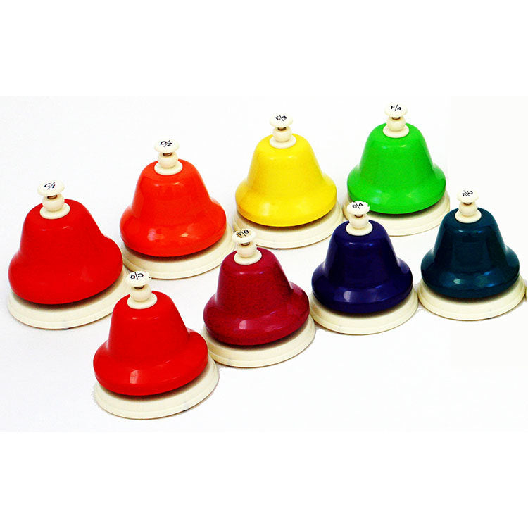 Chroma-Notes CNDBD 8-Note Diatonic Desk Bell Set