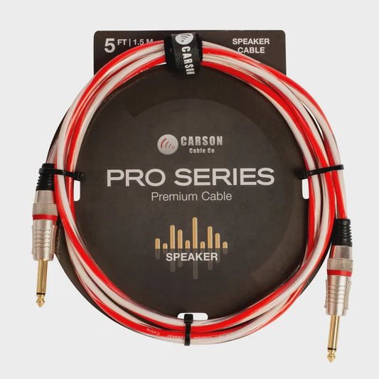 Carson Pro 5' Jumbo Speaker Cable