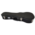 DCM DCMBKW-S Soprano Black Ukulele Wood Case