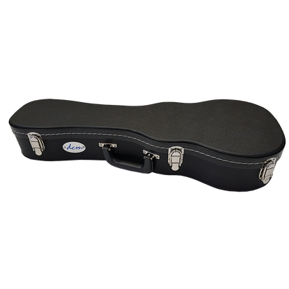 DCM DCMBKW-S Soprano Black Ukulele Wood Case