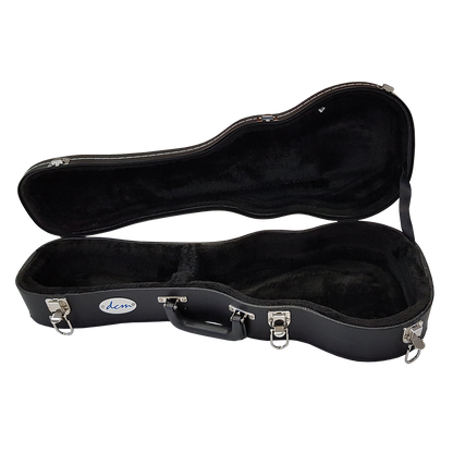 DCM BKW-B Baritone Black Ukulele Wood Case