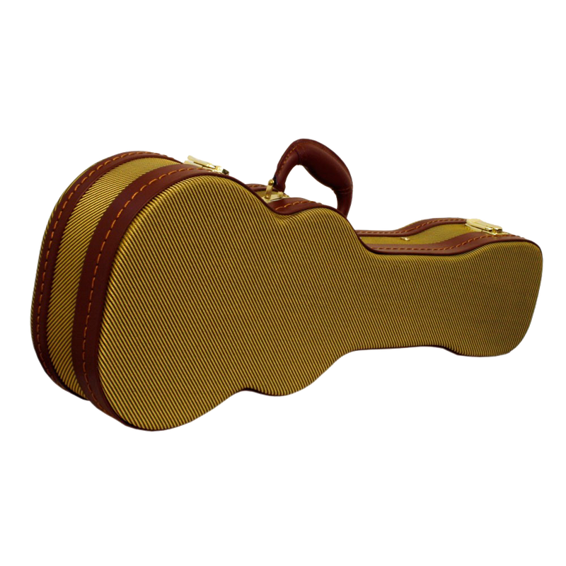 DCM DCMVTW-S Tweed Soprano Ukulele Wood Case