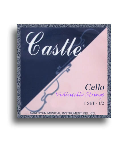 Castle Cello String Set in 1/2 Size