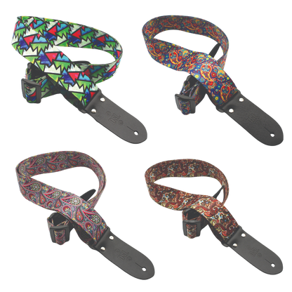 DSL DP20 Digital Print Guitar Straps (Assorted Colours)