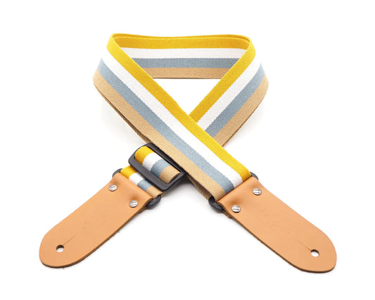 DSL 50STRIPE-BISCUIT Biscuit Striped Series Guitar Strap