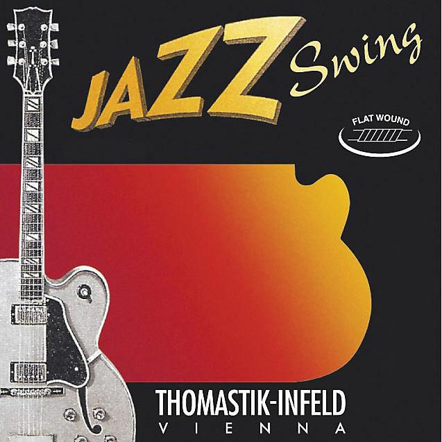 Thomastik-Infeld DTJS110 Jazz Swing Flatwound Electric Guitar Strings (10-44)