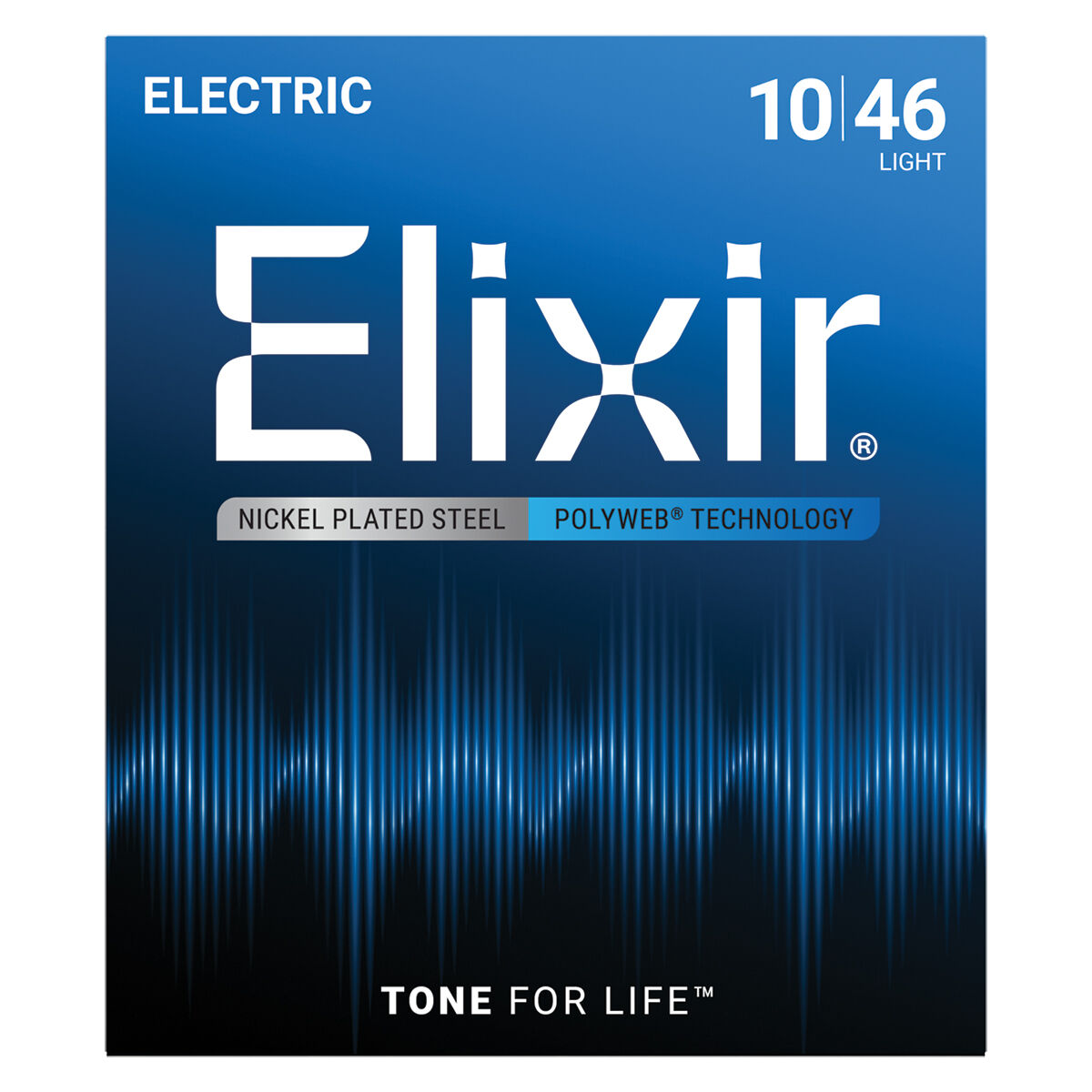 Elixir 12050 Polyweb Electric Guitar Strings - Light 10-46