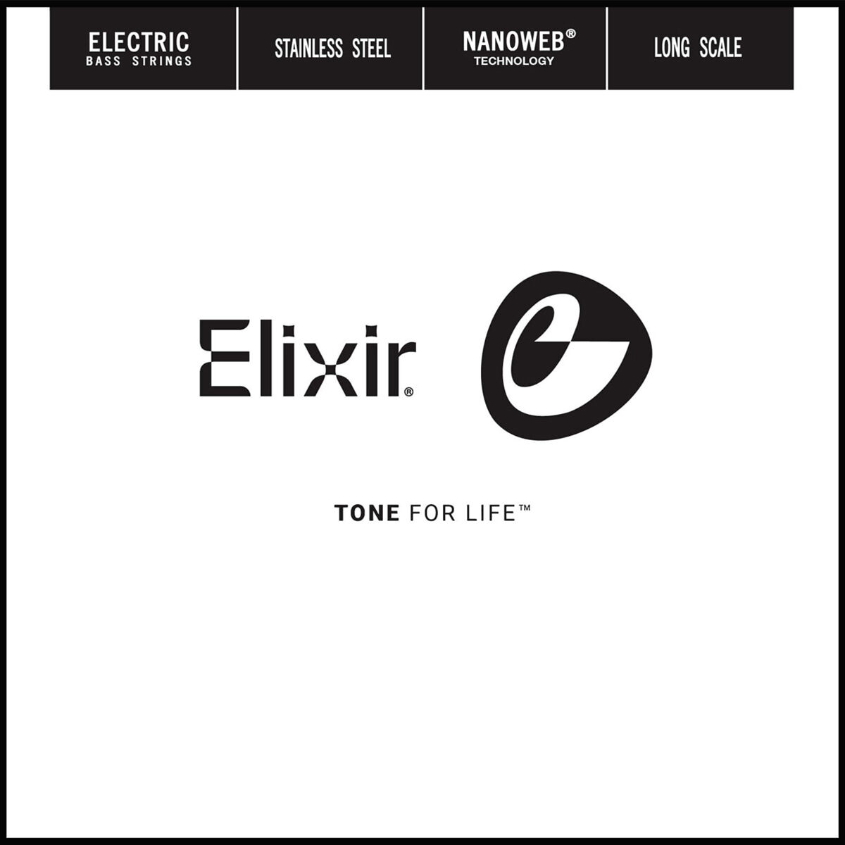 Elixir E13402 .100 Nanoweb Single Stainless Steel Bass String