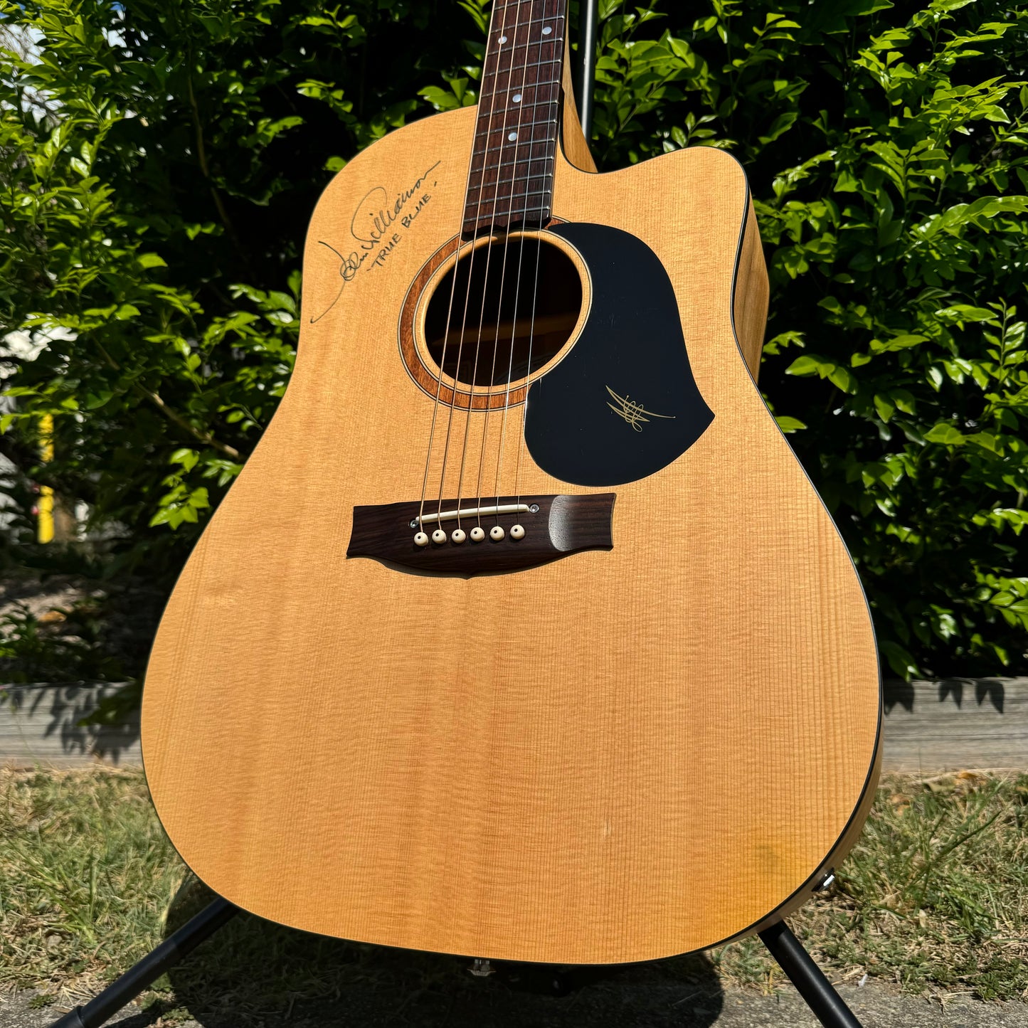 Maton SRS60C Solid Road Series Signed by John Williamson