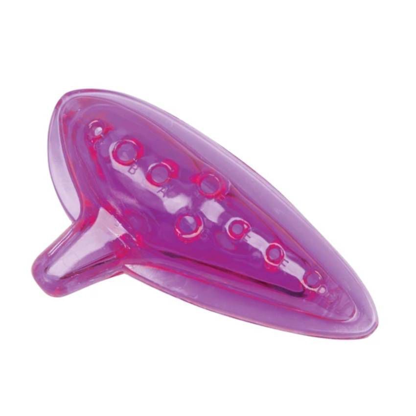 CPK ED422P Transparent Purple Plastic Ocarina