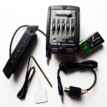 Artec EDGE-BL Preamp Blender System with Piezo & Magnetic Soundhole Pickups