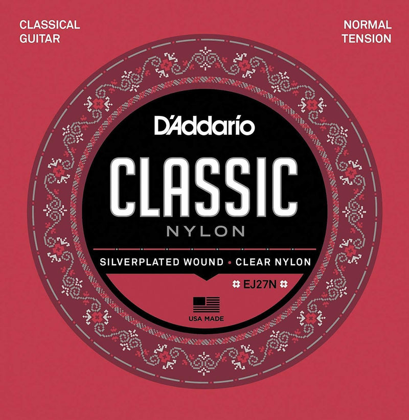 D'Addario Nylon Classical Guitar Strings EJ27N Normal Tension