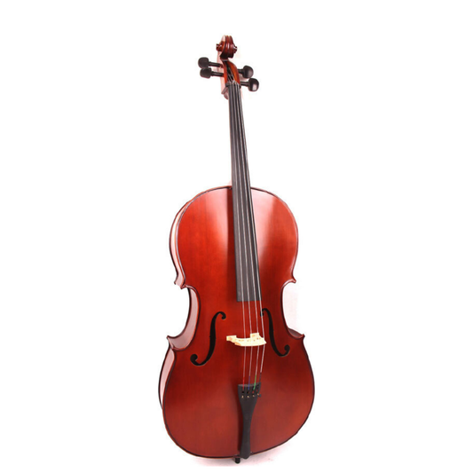 Ernst Keller CB300 Series 3/4 Size Cello Outfit in Matte Finish