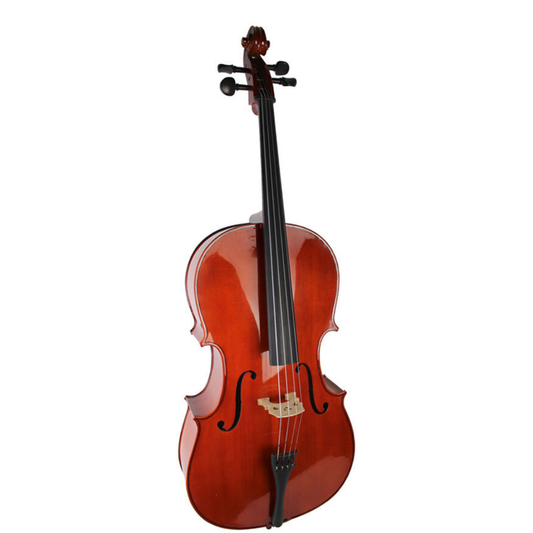 Ernst Keller CB300 Series 3/4 Size Cello Outfit in Gloss Finish