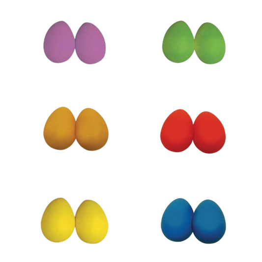 Mano Percussion Egg Shakers (Assorted Colours)