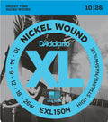 D'Addario XL Nickel Wound EXL150H High Strung/Nashville Electric Guitar Strings (10-26)