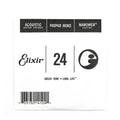 Elixir E14124 Nanoweb Single Phosphor Bronze String in .024 Gauge